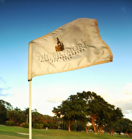 Golf Flag with logo